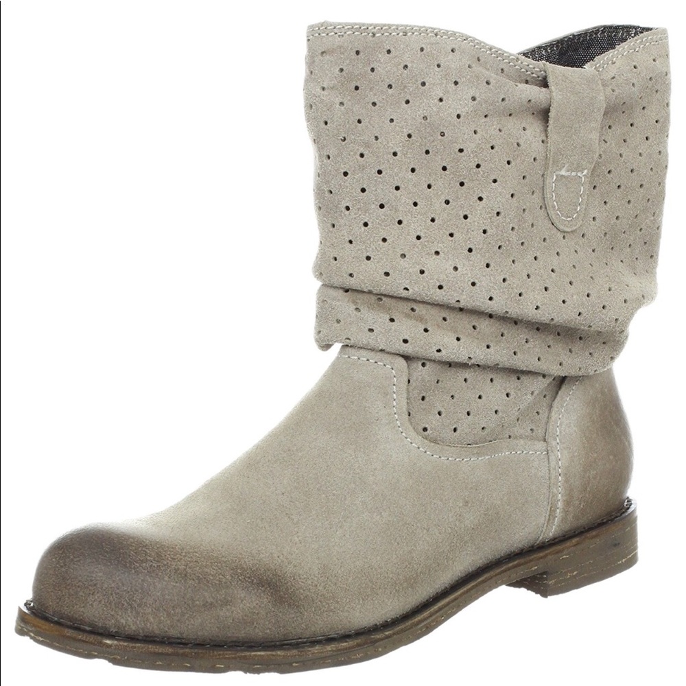 ☀️OTBT Suede Leather Slouch Boots  9.5 NEW