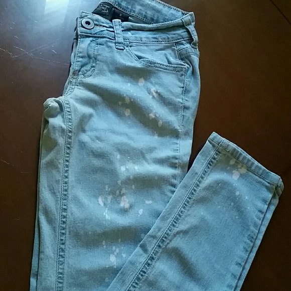 City Streets Denim - City Streets Light blue tye died jeans