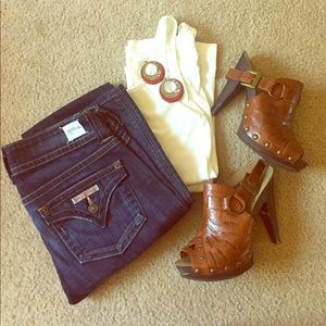 Hudson supermodel signature boot cut denim