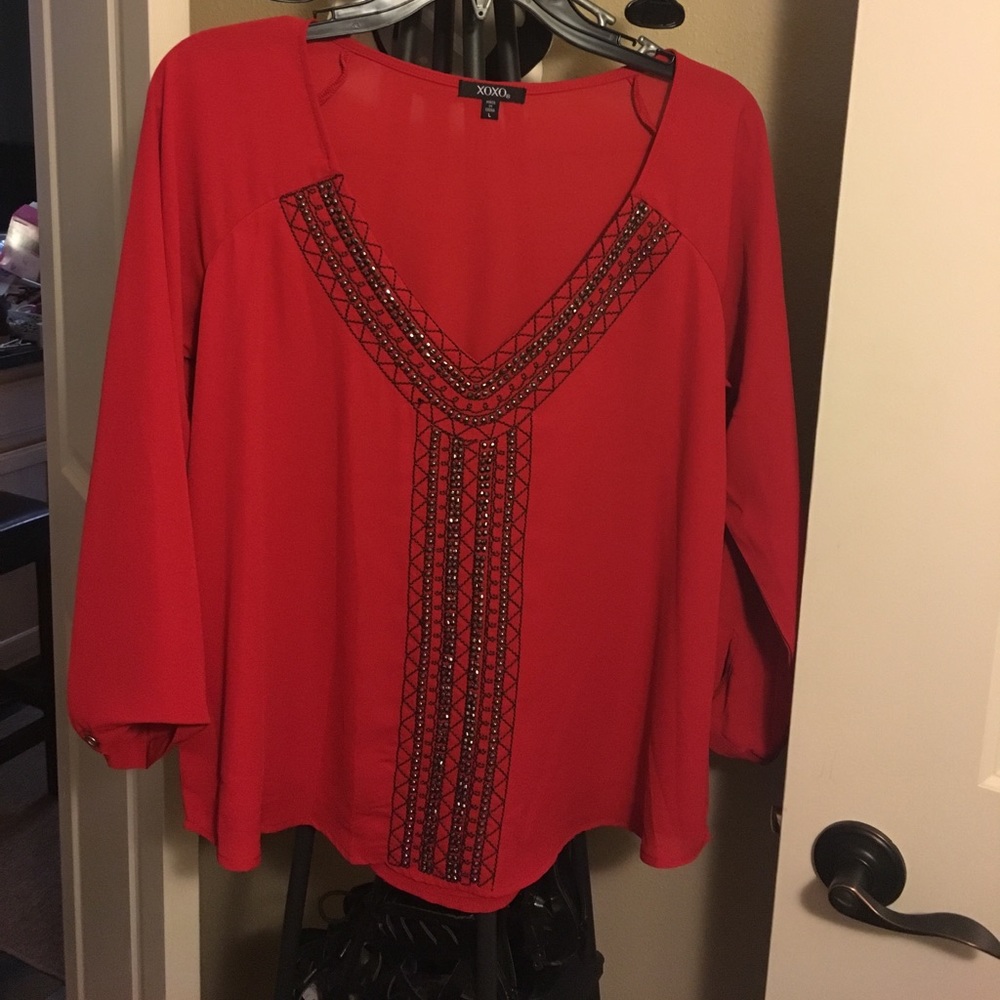 Red Blouse