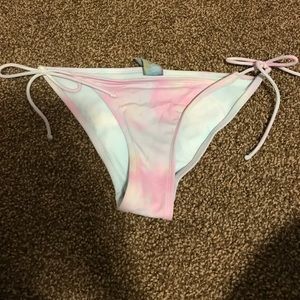 Tie dye bikini bottoms