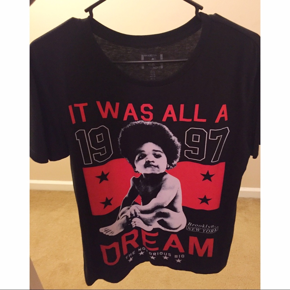 Notorious BIG t shirt 😝👑