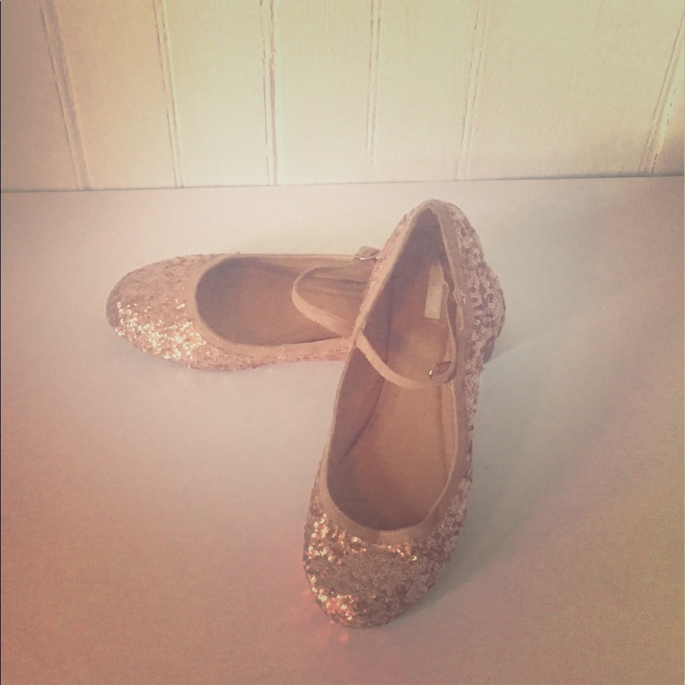 Cooperative\ Urban Outfitters Sequin Mary Janes
