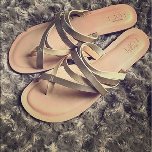 LOFT Shoes - Loft Strappy Slide Sandals LOFT Shoes - Loft Strappy Slide Sandals