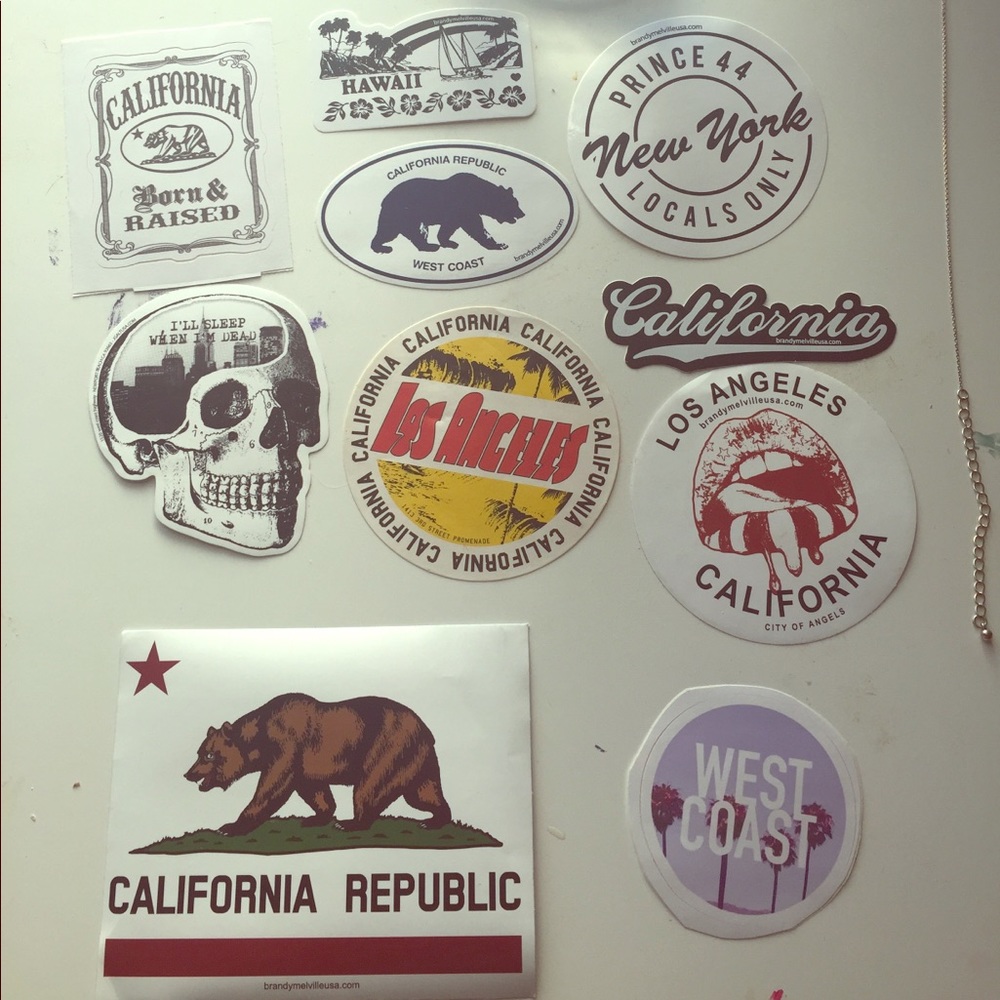 Brandy Melville sticker set