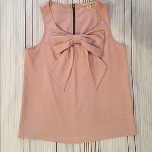 Forever 21 pink bow top