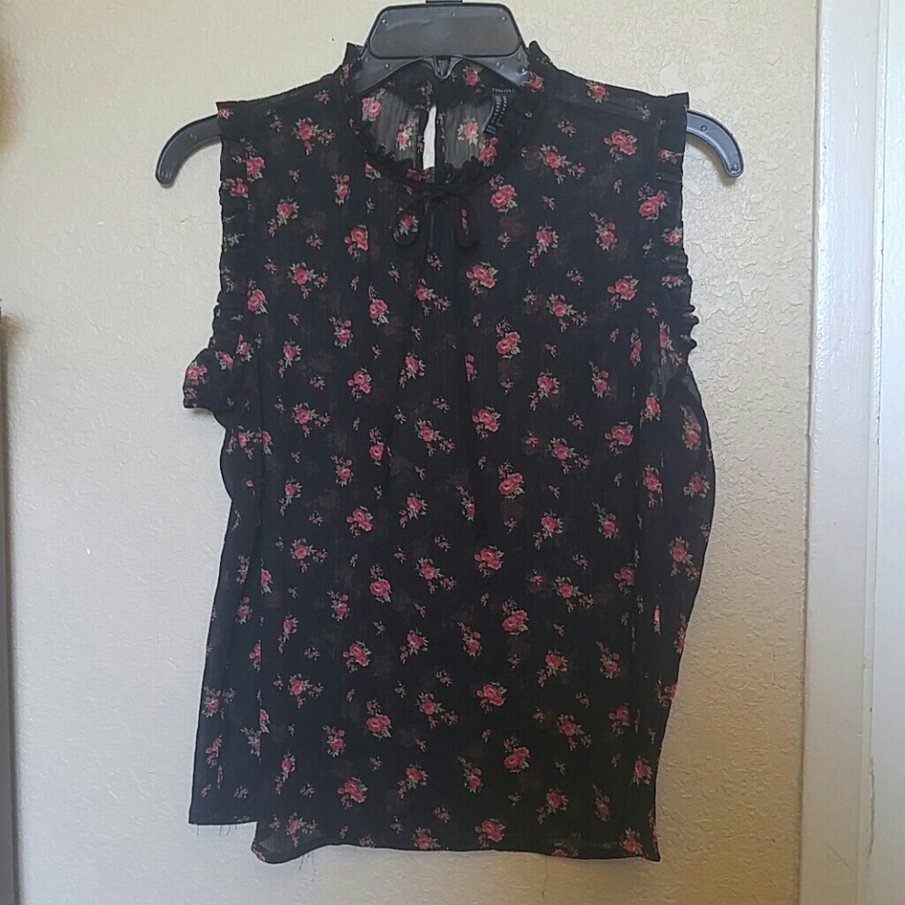 Forever 21 Floral Tank Top