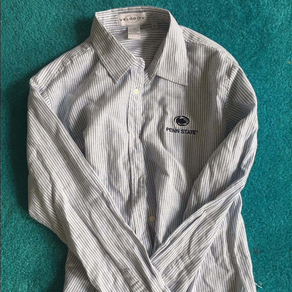Penn State button up top