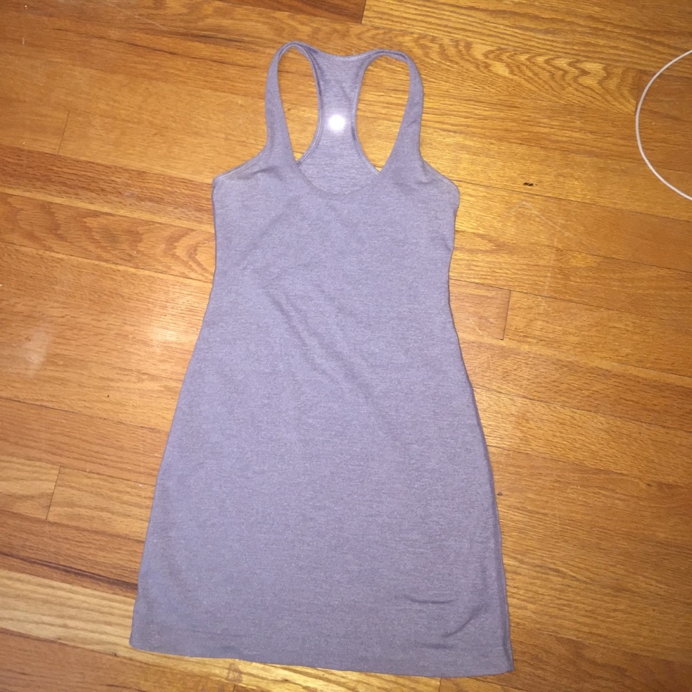 Grey Lulu Lemon Razorback Tank Top