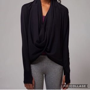 Ivivva for Lululemon Four Count Shrug Black Kids