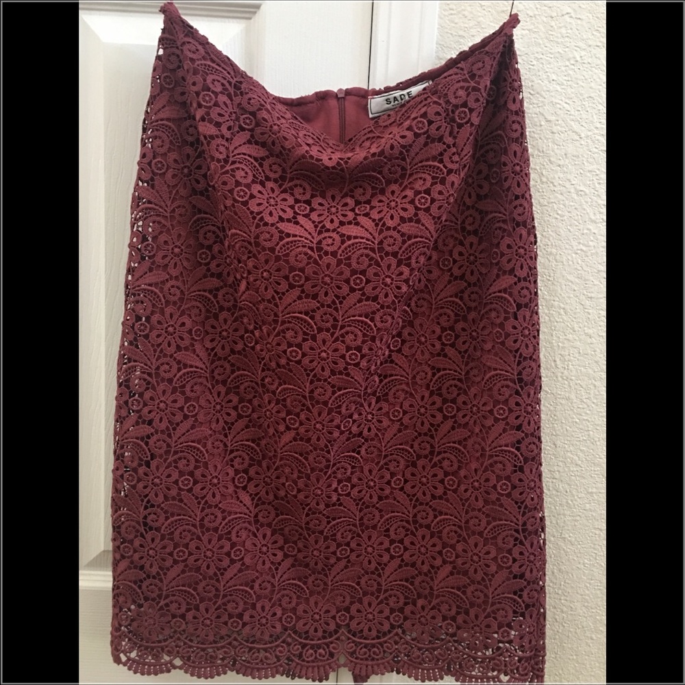 SOLDStitch Fix Sade New York Clarabella Lace Skirt