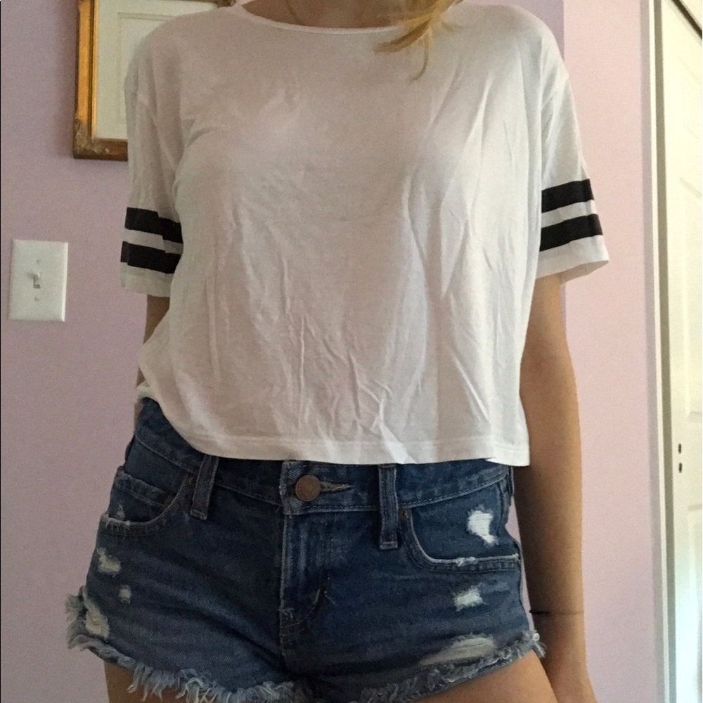 Double Strip Tee Shirts (2 colors available!)