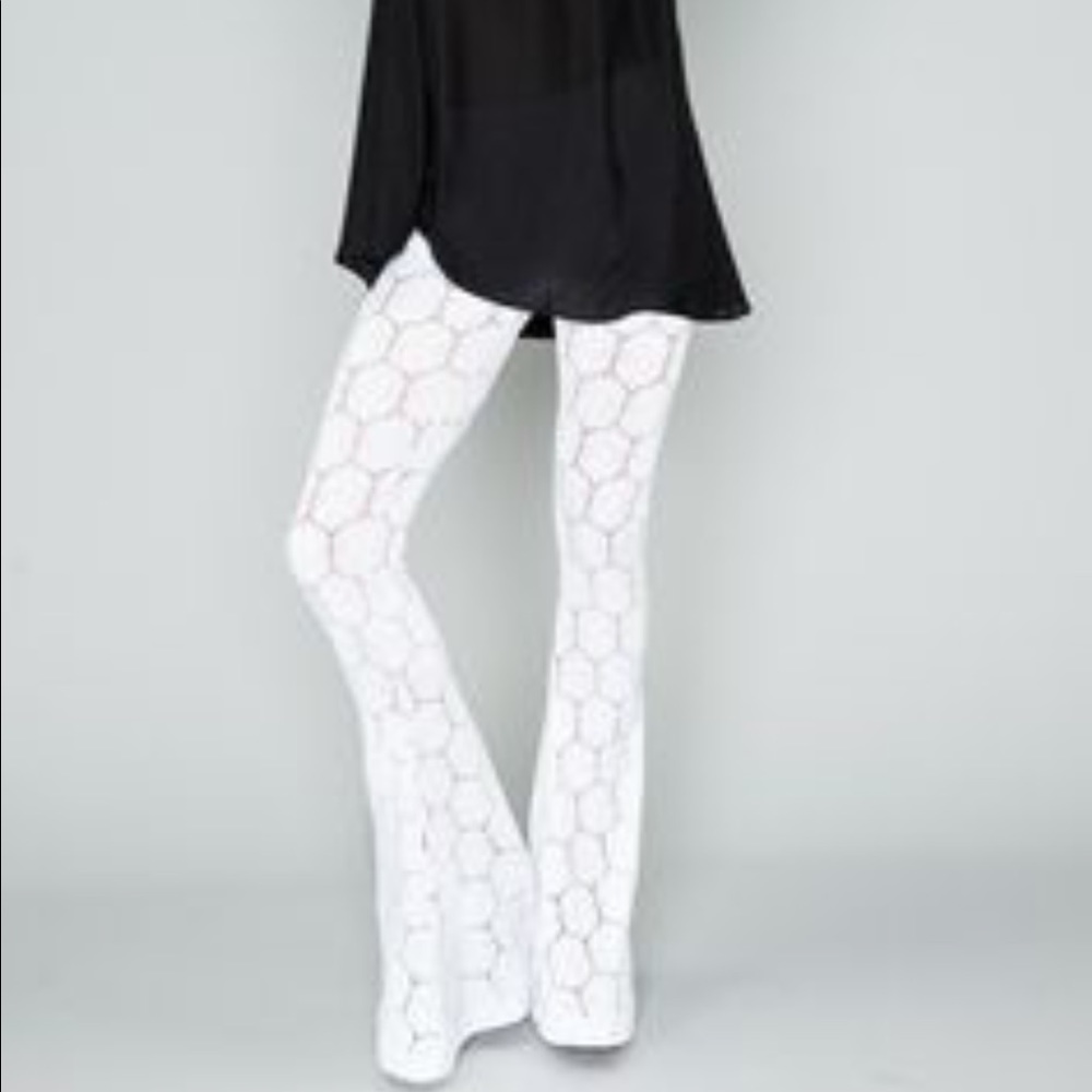 FLASH SALE! ⚠️SMYMM BamBam Bells - White Stretch