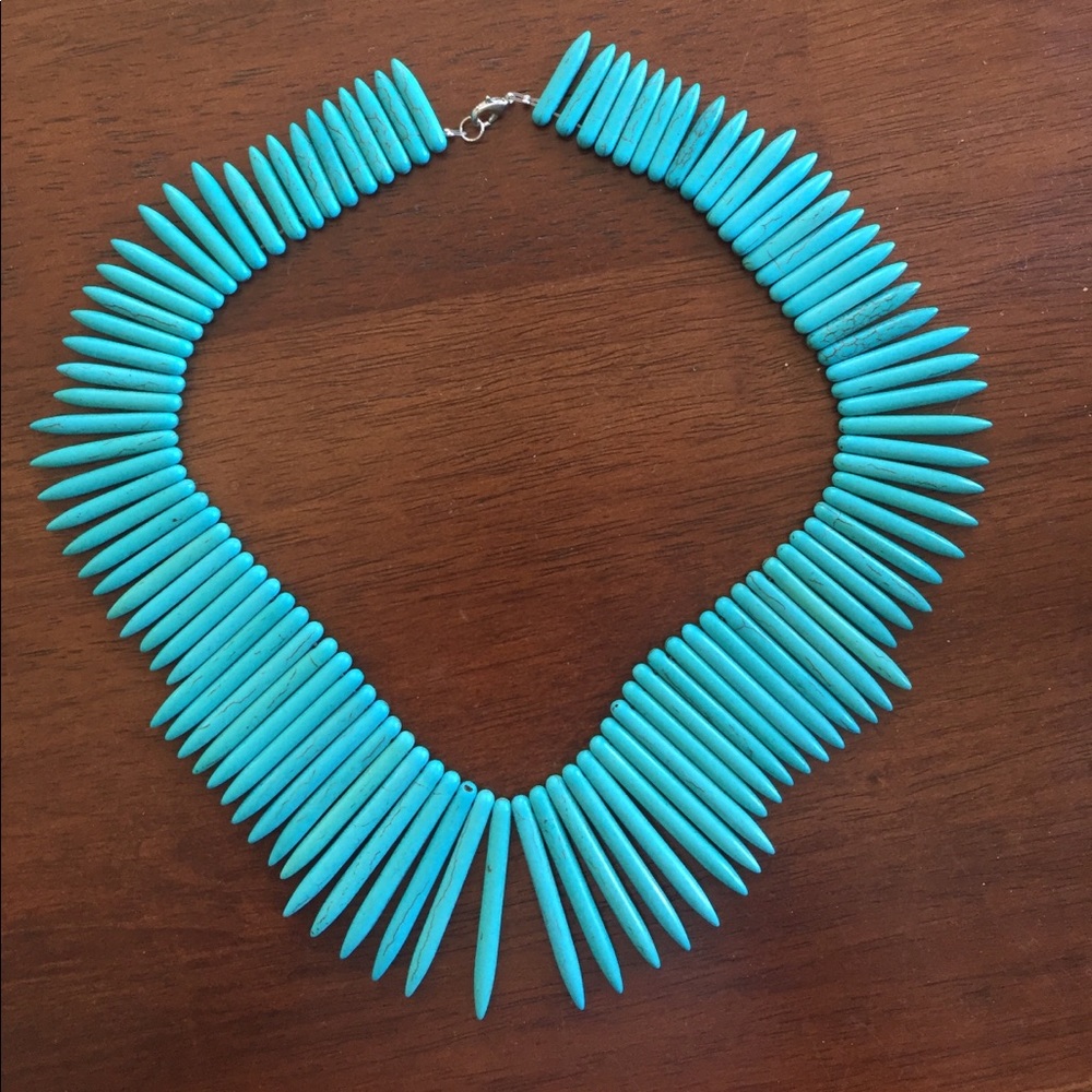 Anthropologie Turquoise Necklace