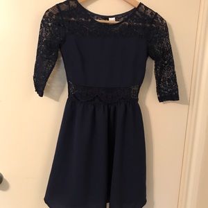 Little blue lace number