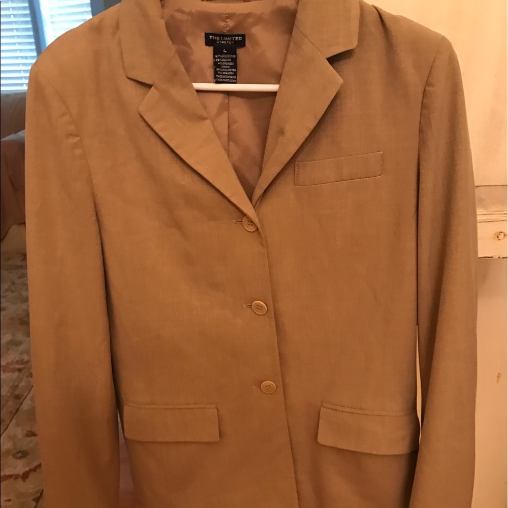 The limited tan blazer
