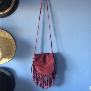 🆕 NWOT Fringe cross body bag