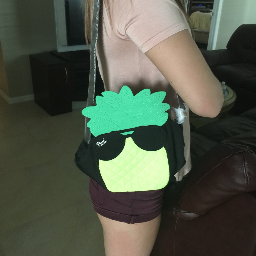 Pink cooler bag