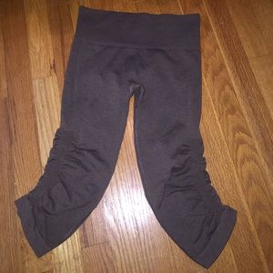 Taupe Crop Lulu Leggings