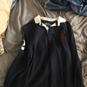 Longsleeve polo shirt