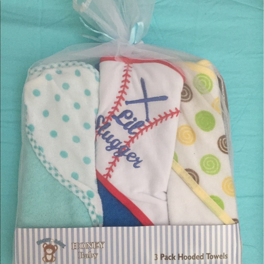 Hooded towel 3 pack