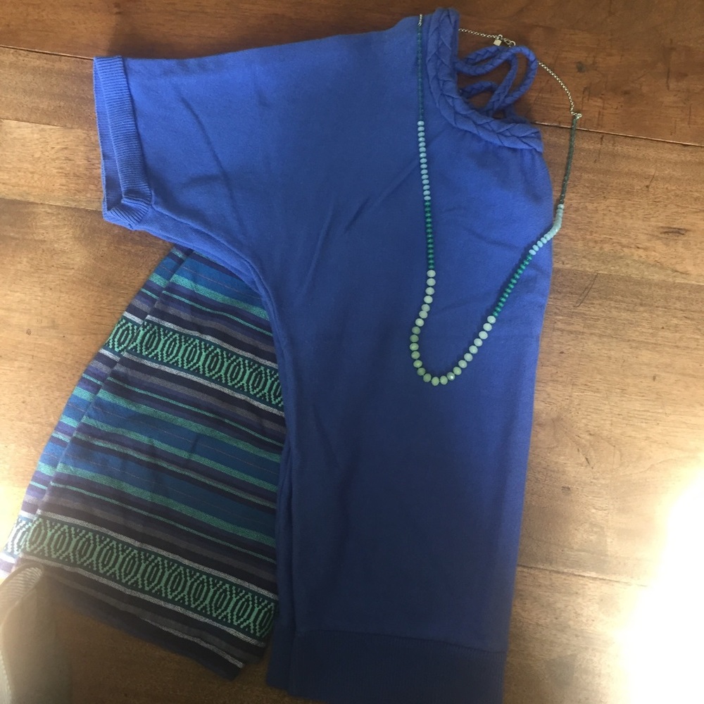 •AB STUDIO• short sleeved sweater SOLD LOCALLY