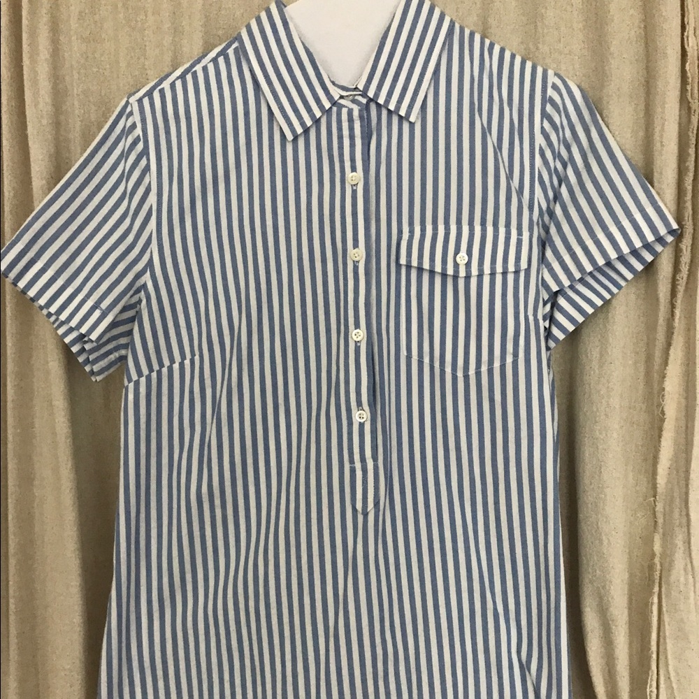 J. Crew striped shirt