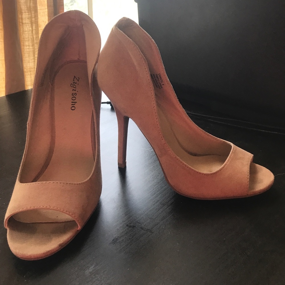 Zigisoho nude pumps size 9