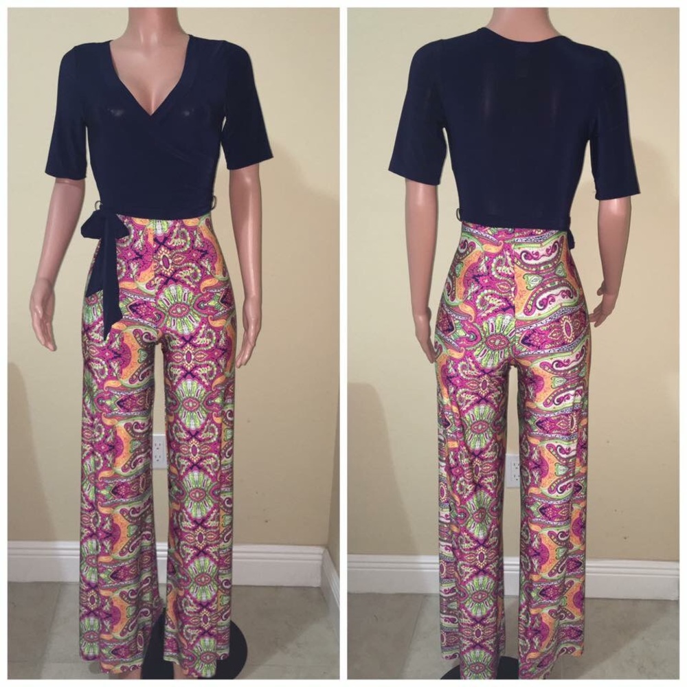 Palazzo jumpsuit ( large )