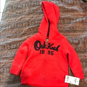 Brand New Osh Kosh Heritage Fleece Hoodie