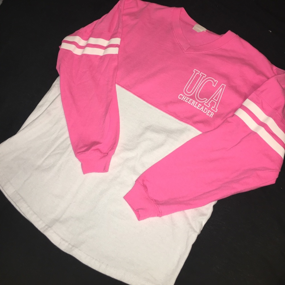 PINK & WHITE UCA SPIRIT JERSEY