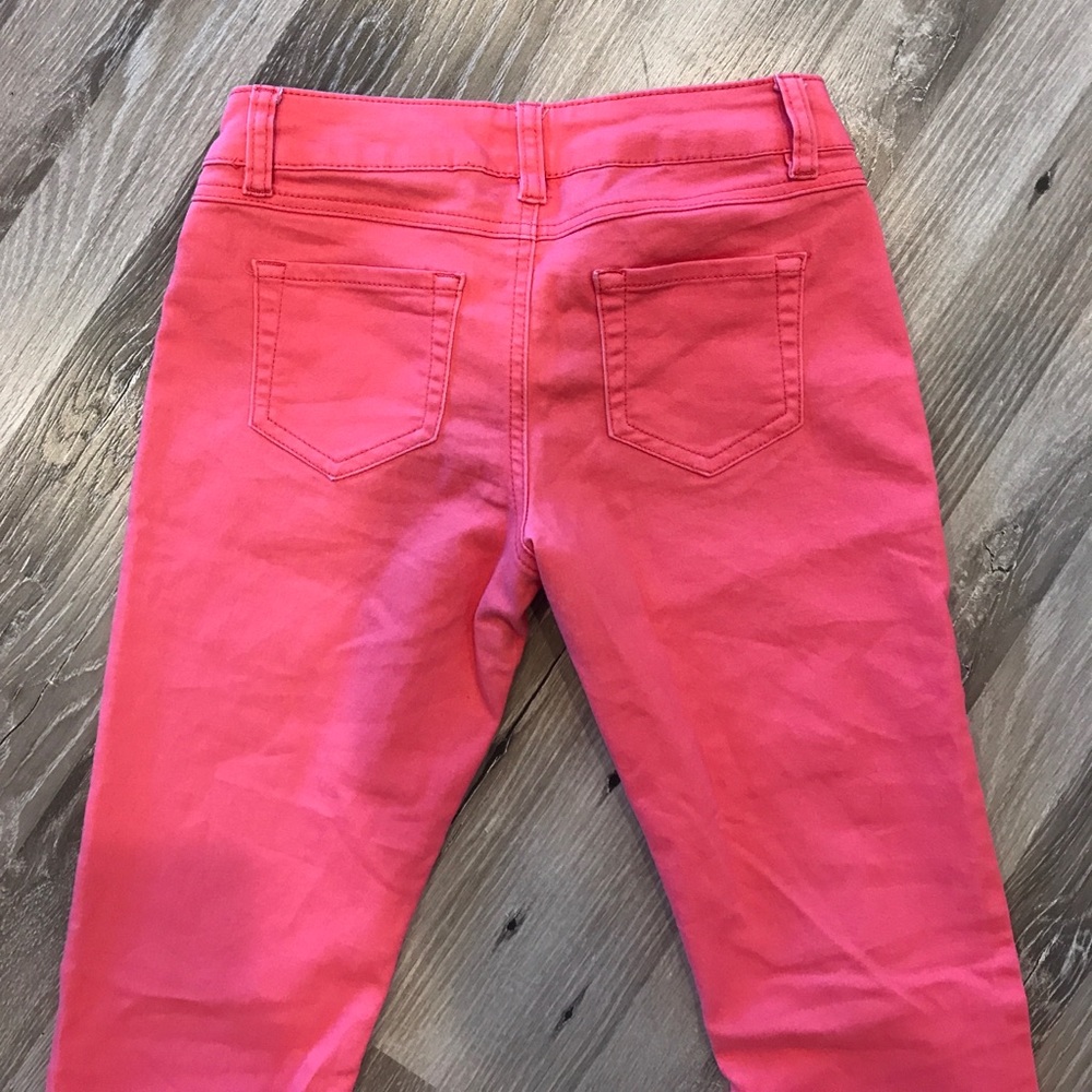 Blue Spice Coral Skinny Jeans