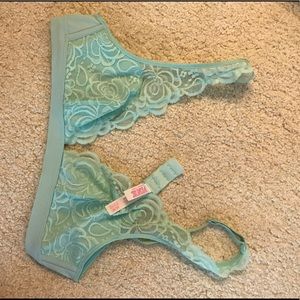 Victoria's Secret PINK mint bralette Med