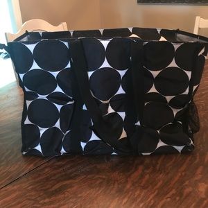 Thirty one zip- top organizing tote