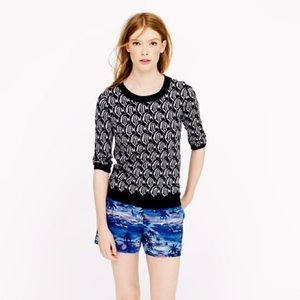 Adorable J. Crew fish print sweater