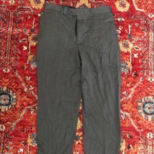 Gray men's dress pant