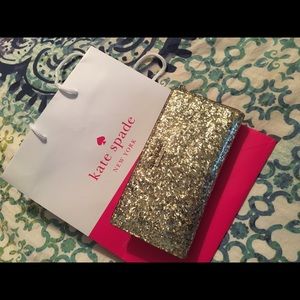 Kate spade glitter wallet