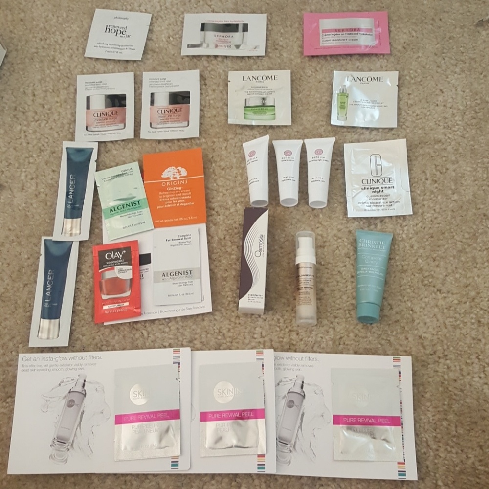 High End Skincare Samples!!