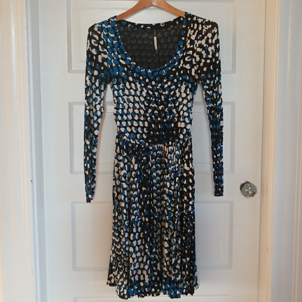 Anthropologie jersey a-line dress