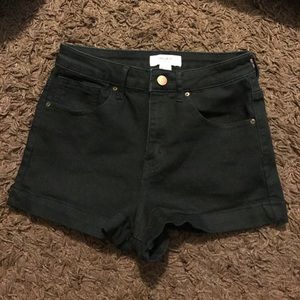 High waisted shorts