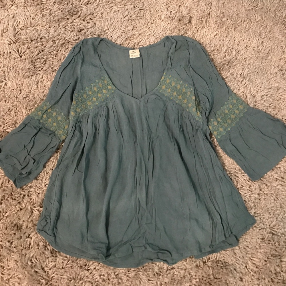O'Neill// peasant top