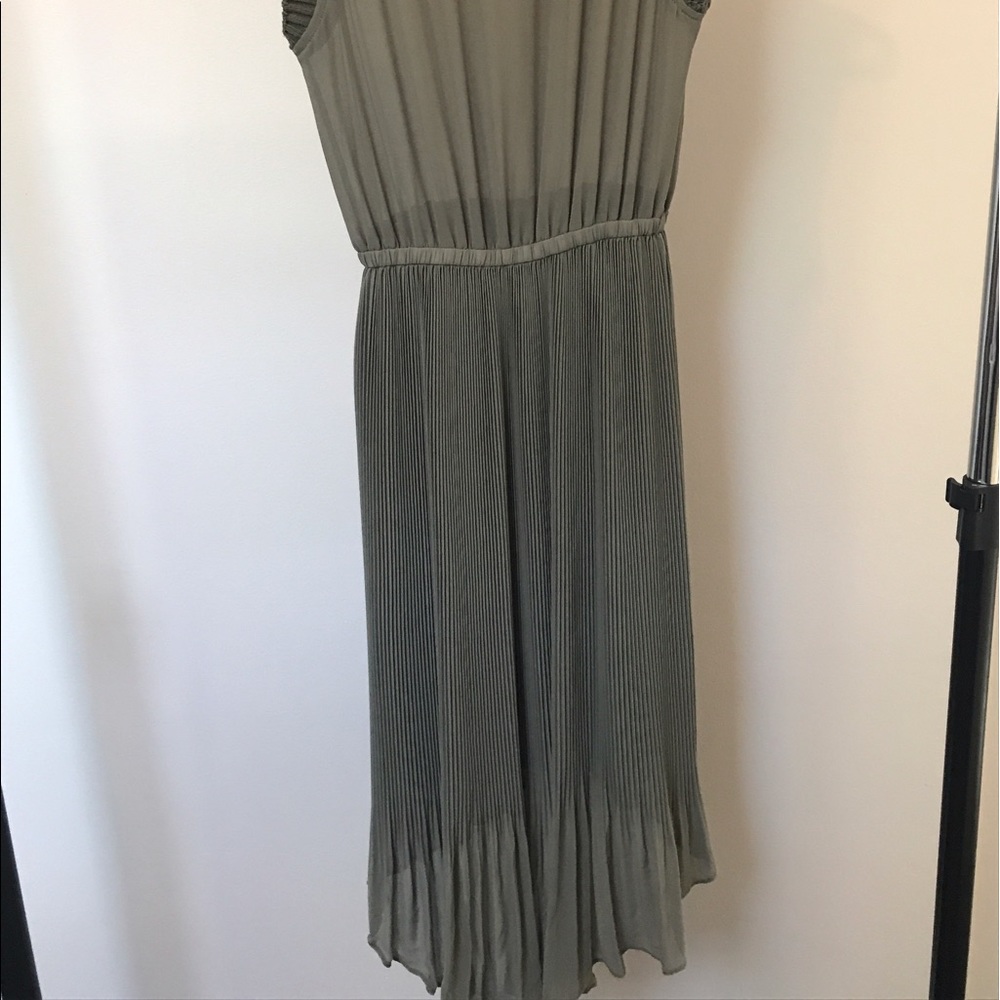 Bar III  Green High-Low dress - Picture 3 of 4