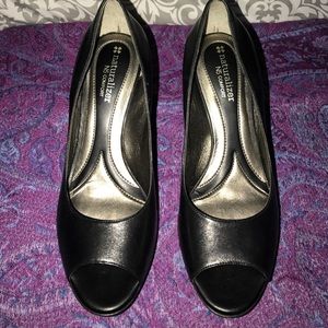 Beepe-black leather naturalizer