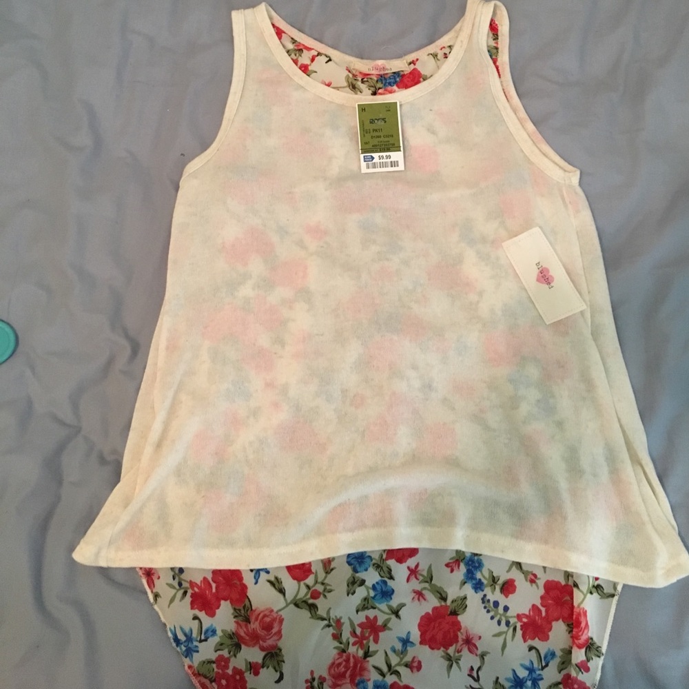 Blushed brand tank top.