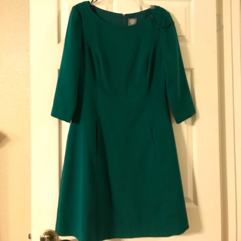 Gorgeous dark green dress