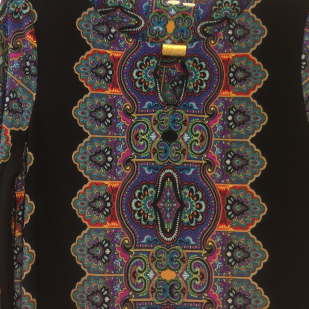 Colorful Shift Dress - Picture 3 of 4