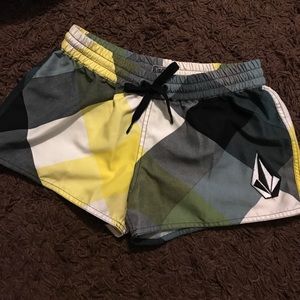 Volcom drawstring board shorts
