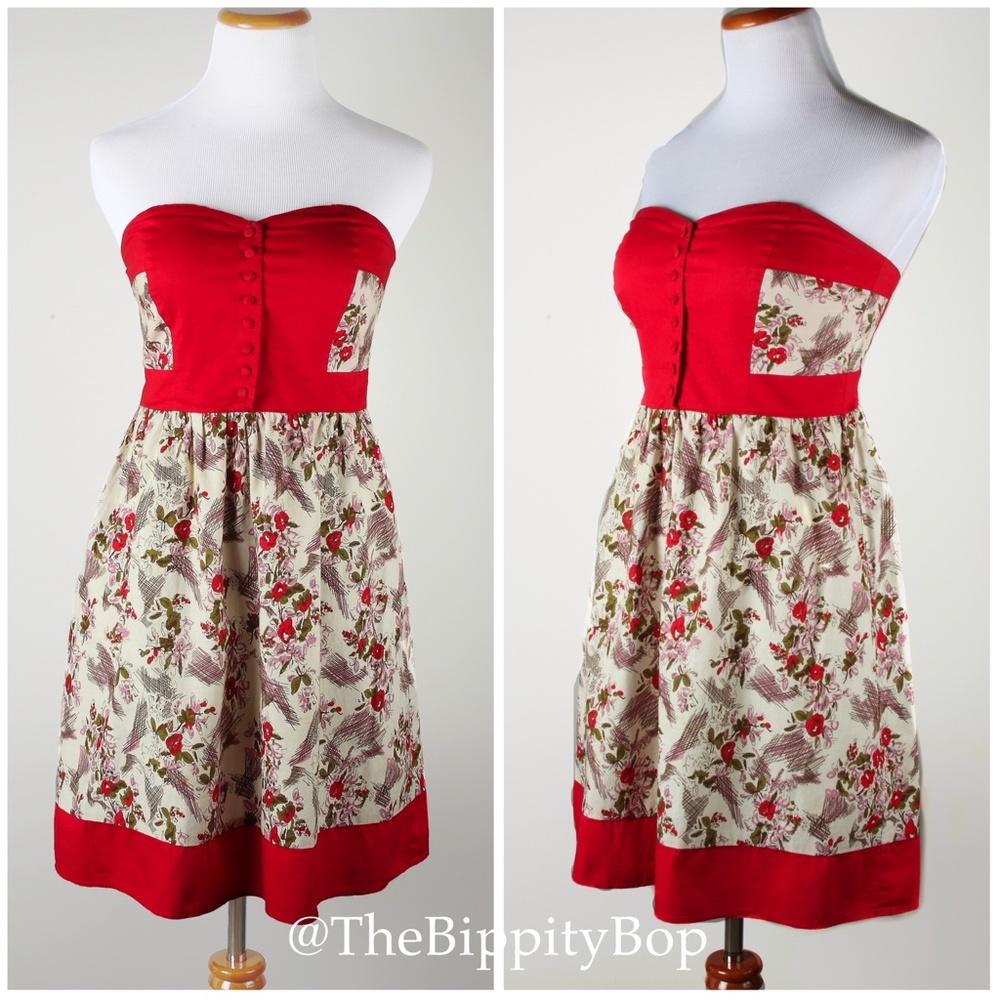 Flattering Strapless Dress