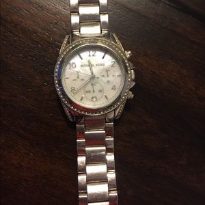 Silver Michael Kors watch