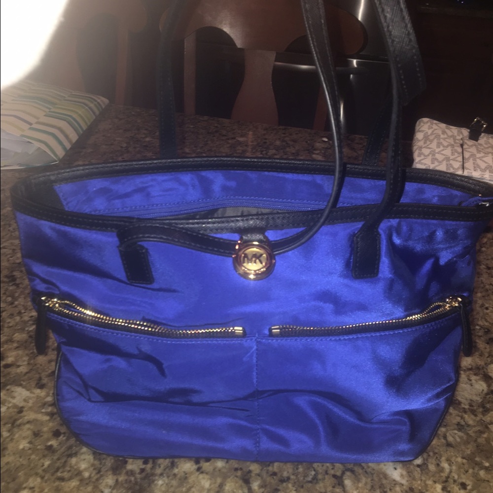 Blue MK purse